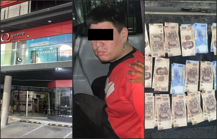 Detienen a joven acusado de robo en negocio de Monterrey