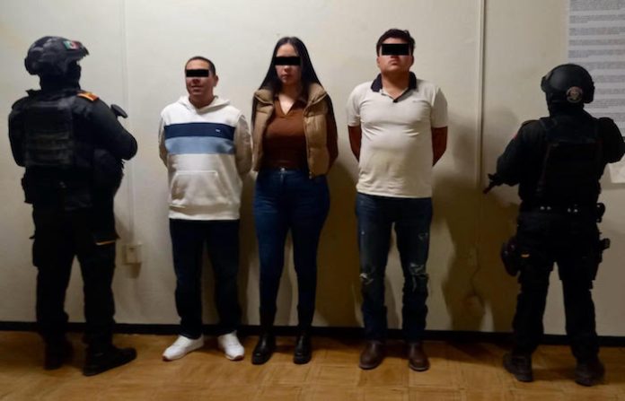 Detienen a tres personas por disparos al aire y posesión ilegal de arma de fuego en Galeana