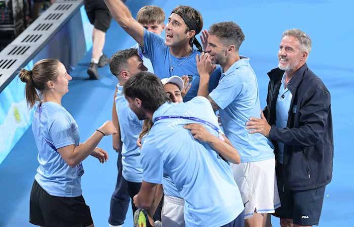 Argentina sorprende a Australia en la United Cup
