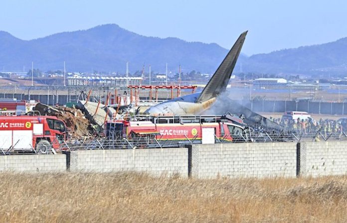 Las acciones de Boeing se derrumban en la bolsa tras catástrofe aérea en Corea del Sur