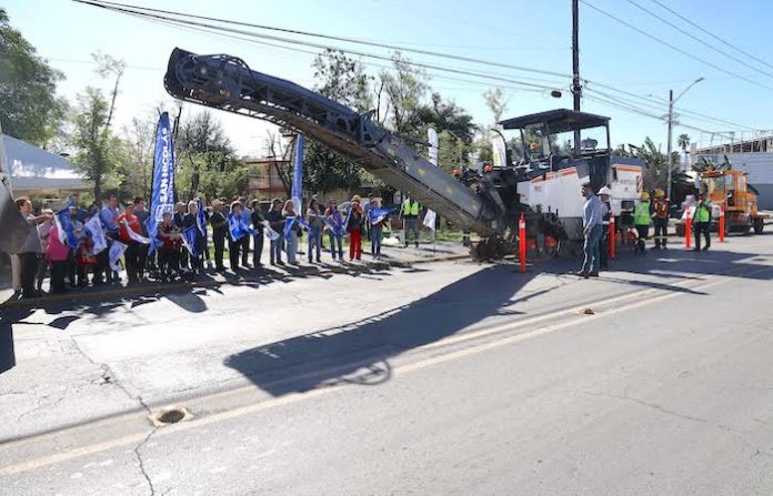 San Nicolás cierra el año con obras de rehabilitación en la Avenida Central