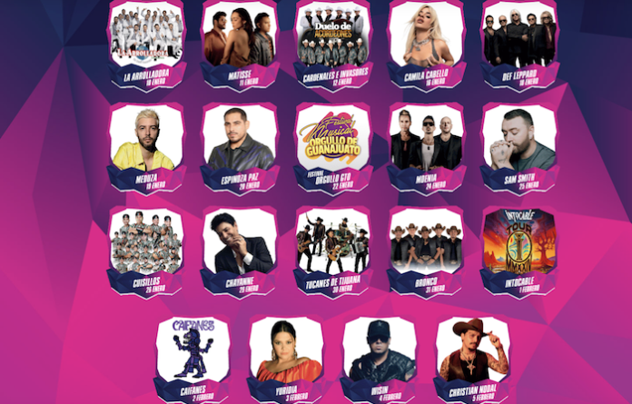 Checo Pérez, Serena Williams, Camila Cabello & más confirmados para la Feria de León 2025