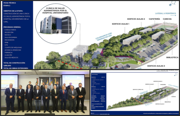 Construirá UANL unidad académica y clínica de salud en Escobedo
