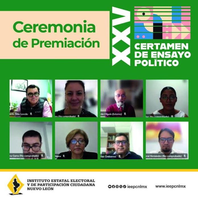 Reconocen ensayos políticos que abordan democracia y tecnología en certamen internacional