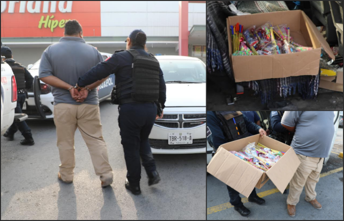 Escobedo refuerza operativos contra venta ilegal de pirotecnia