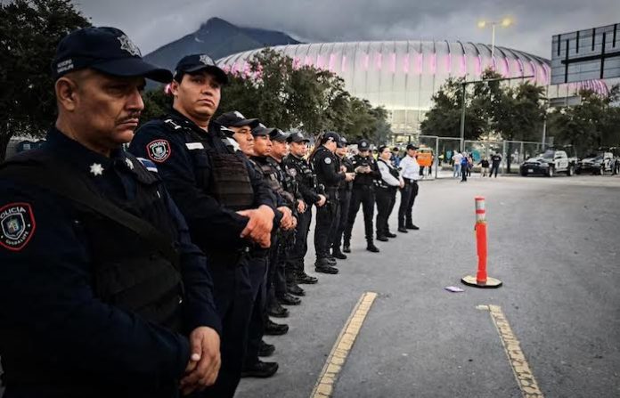 Guadalupe listo con operativo policial para la semifinal Rayados vs Atlético de San Luis