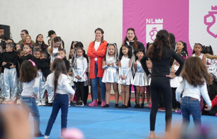 Realiza Secretaría de Igualdad e Inclusión Coreografías Gimnásticas en Centros Comunitarios