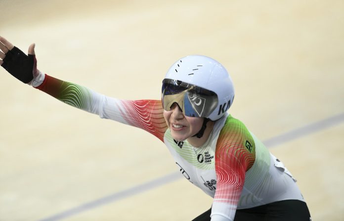 Yareli Acevedo logra histórica victoria para México en la Liga de Campeones de Ciclismo de Pista