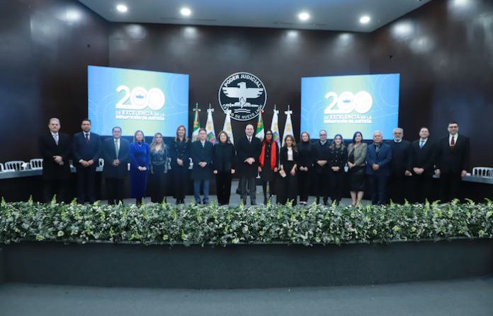 Conmemoran 200 años del Tribunal Superior de Justicia: Arturo Salinas destaca retos y logros