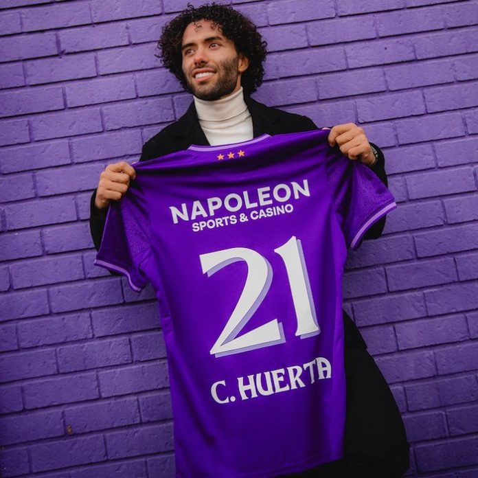 César “El Chino” Huerta es presentado como jugador del Anderlecht