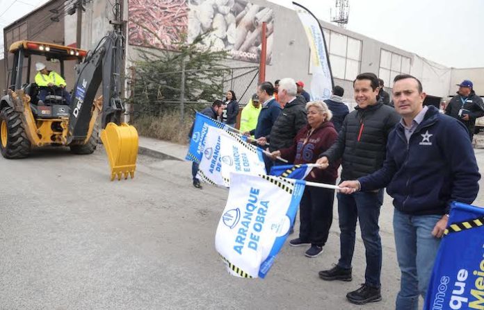 San Nicolás moderniza vialidades clave con rehabilitación de cruce en Garza Cantú