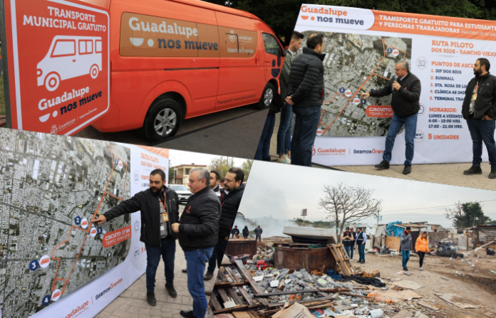 Guadalupe lanza programa “Guadalupe nos Mueve” para enfrentar crisis de movilidad