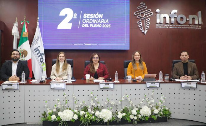 Atiende INFONL 25 resoluciones durante la Segunda Sesión Ordinaria