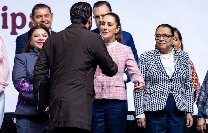 Samuel García llama a la unidad nacional en encuentro con Claudia Sheinbaum