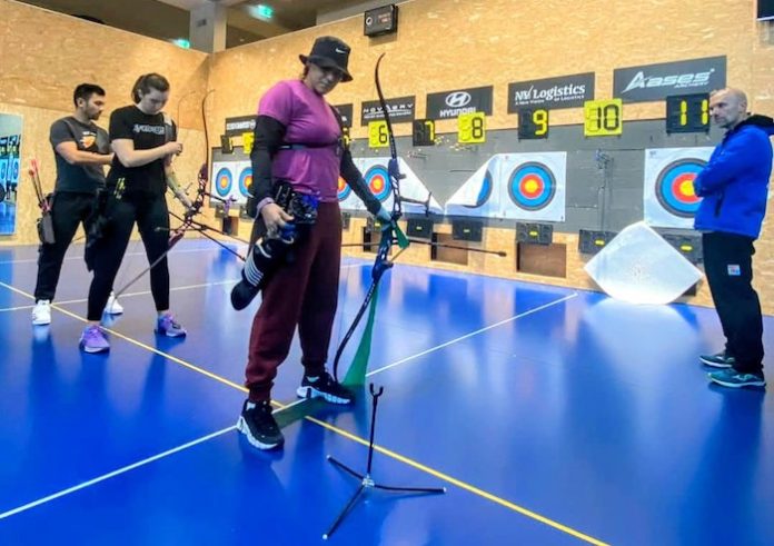 Alejandra Valencia afina puntería en el Centro de Excelencia de World Archery