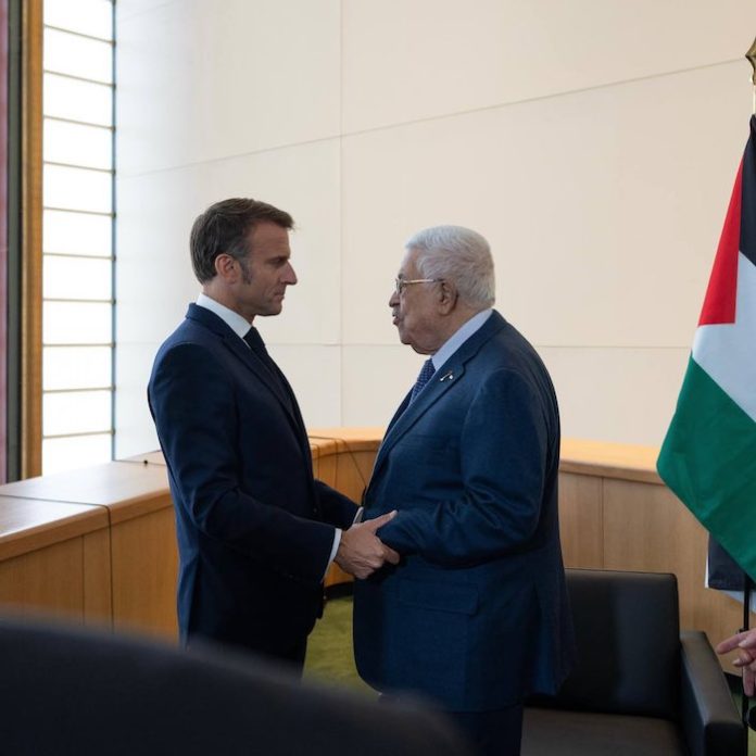 Macron afirma que la autoridad palestina debe restablecerse en la Franja de Gaza