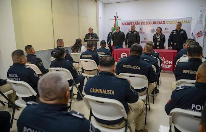 Escobedo destaca la labor de su policía y refuerza compromiso con la seguridad
