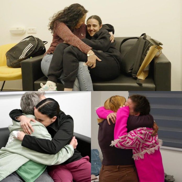 Video: La Cruz Roja confirma que Hamás entregó a tres rehenes israelíes, mientras que Israel libera a 90 presos palestinos