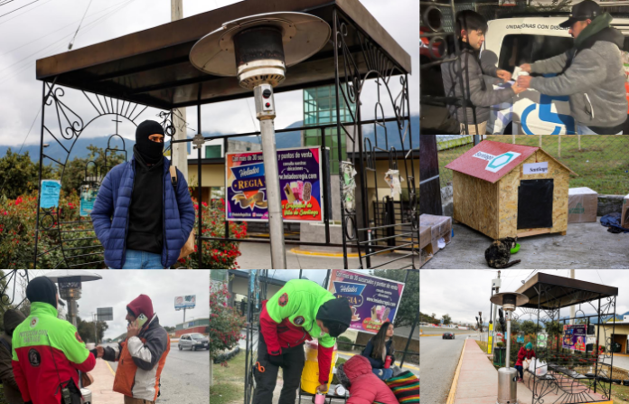 David de la Peña refuerza acciones en Santiago para enfrentar las bajas temperaturas