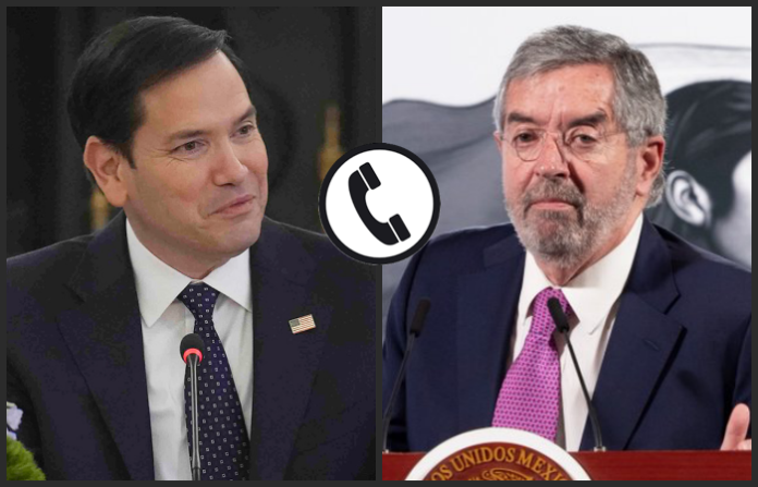 Canciller mexicano dialoga con su par de EU sobre migración, comercio y seguridad