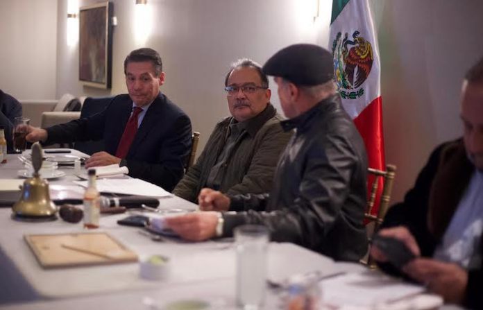 Andrés Mijes presenta los avances de la “4T Norteña” a empresarios