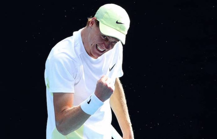 Sinner vuelve a SF en Melbourne con récord histórico para Italia