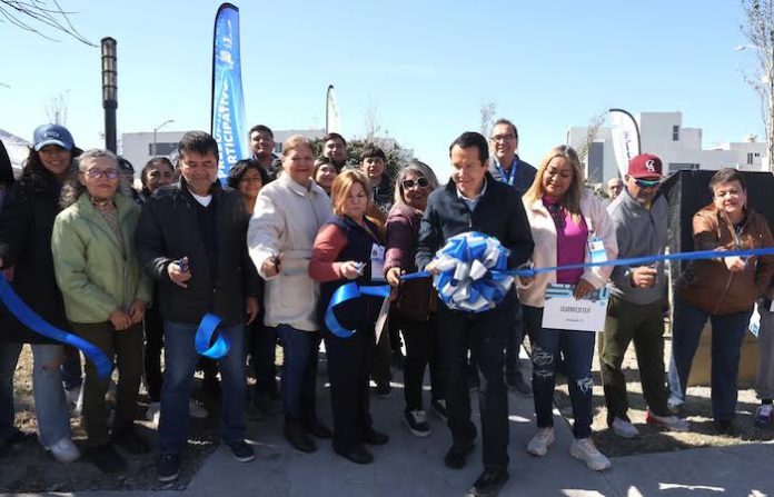 San Nicolás entrega plaza rehabilitada y promueve reforestación comunitaria