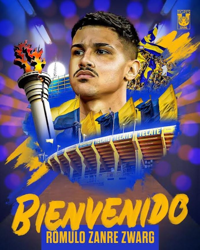 Rómulo Zwarg es nuevo jugador de Tigres para el Clausura 2025