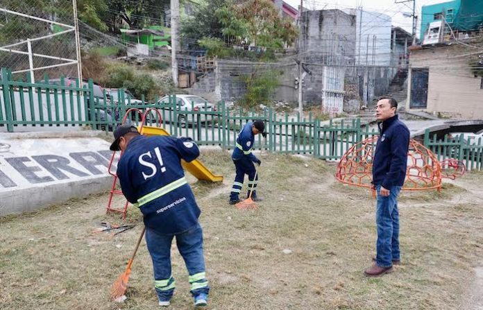 San Pedro intensifica limpieza y mejora en la Col. Canteras
