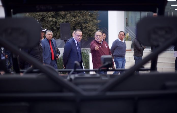 Escobedo presenta su modelo de seguridad a la Federación