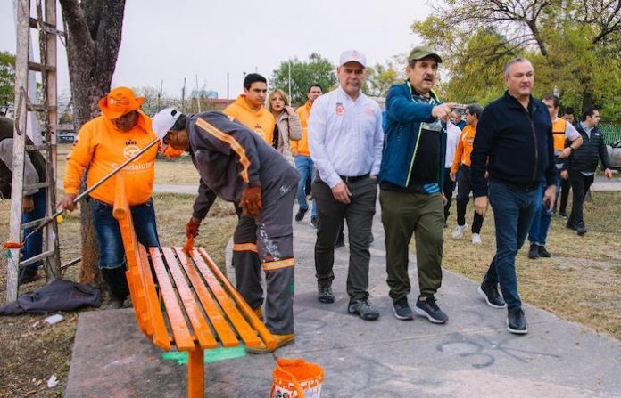 Impulsa Héctor García programa integral para mejorar colonias con “Guadalupe Limpio”