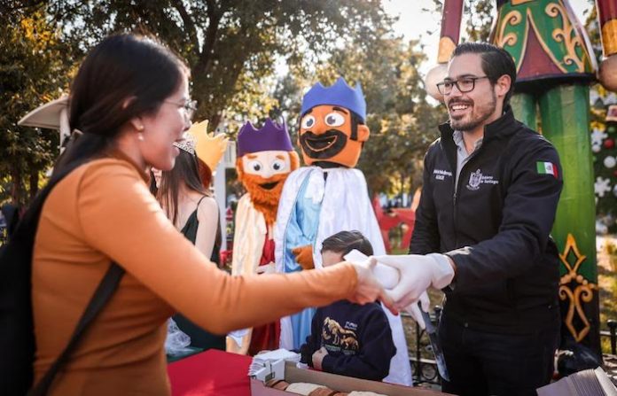 Santiago celebra el Día de Reyes con una Megarrosca de 200 metros