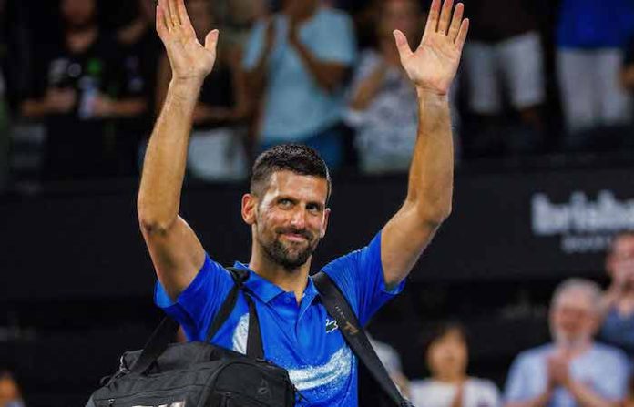 La derrota de Djokovic en Brisbane no es preocupante de cara al Abierto de Australia