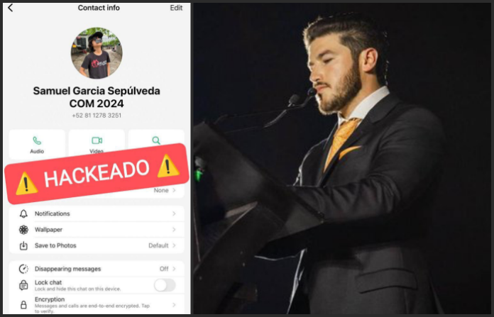 Hackean la cuenta de WhatsApp del área de comunicación de Samuel García