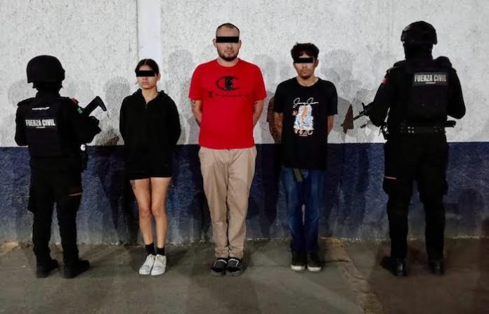 Capturan a tres por posesión de drogas en operativo en Monterrey