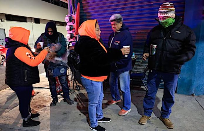 Guadalupe impulsa reciclaje de pinos navideños y refuerza apoyos ante bajas temperaturas