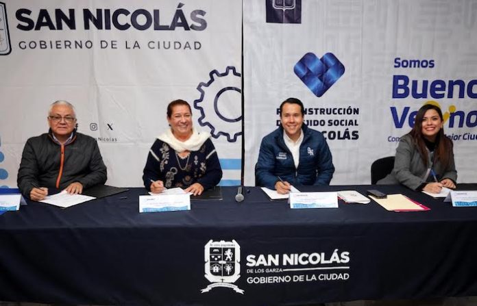 San Nicolás refuerza su compromiso con la comunidad al firmar convenio para la reconstrucción del tejido social