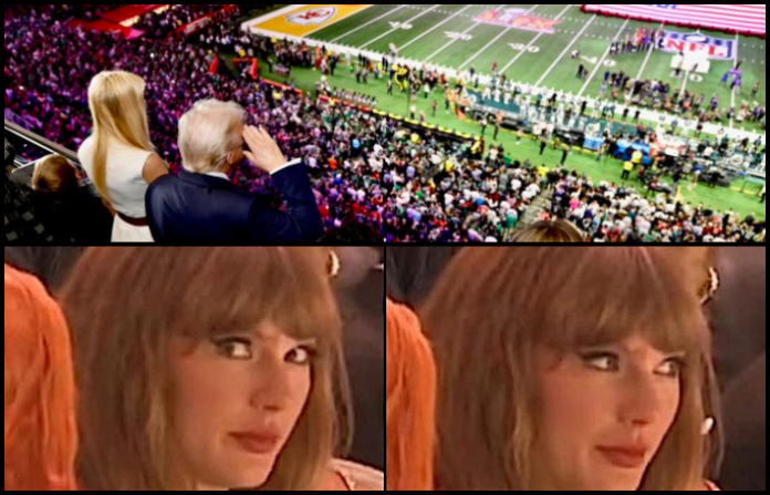Trump vuelve a atacar a Taylor Swift durante el Super Bowl