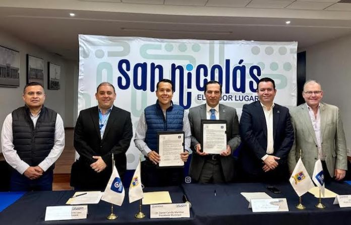 San Nicolás y CAINTRA renuevan compromisos para fortalecer a las Pymes
