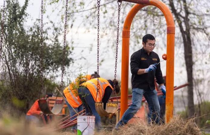 Juárez impulsa rehabilitación de espacios públicos con mega operativo