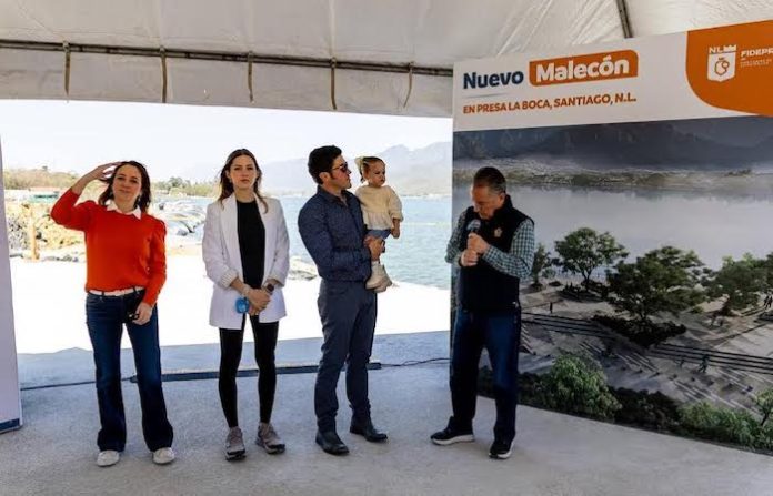 Retrasan entrega del Malecón en la Presa de la Boca por condiciones climáticas