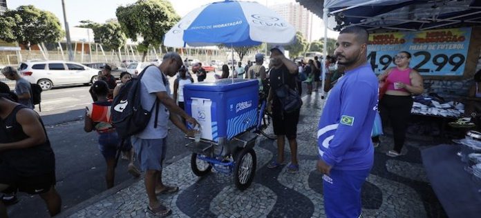 Río de Janeiro registra 44 grados y bate récord de temperatura máxima en más de diez años