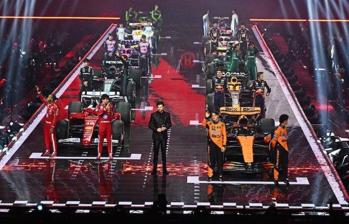 La F1 se viste de gala en Londres y presenta los monoplazas para la campaña 2025 en celebración por sus 75 años