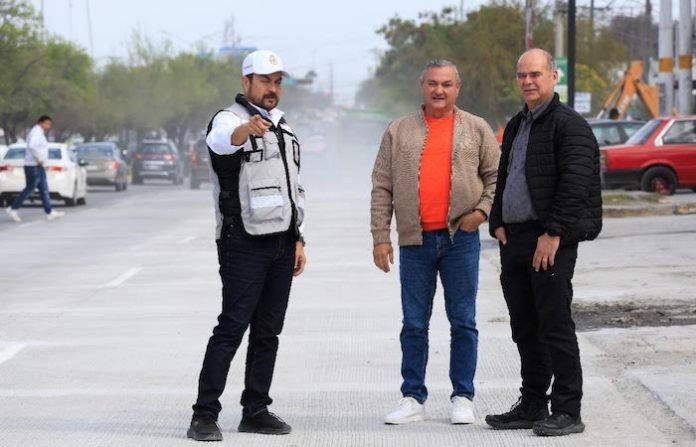 Reapertura de la Avenida Eloy Cavazos mejora la movilidad en Guadalupe