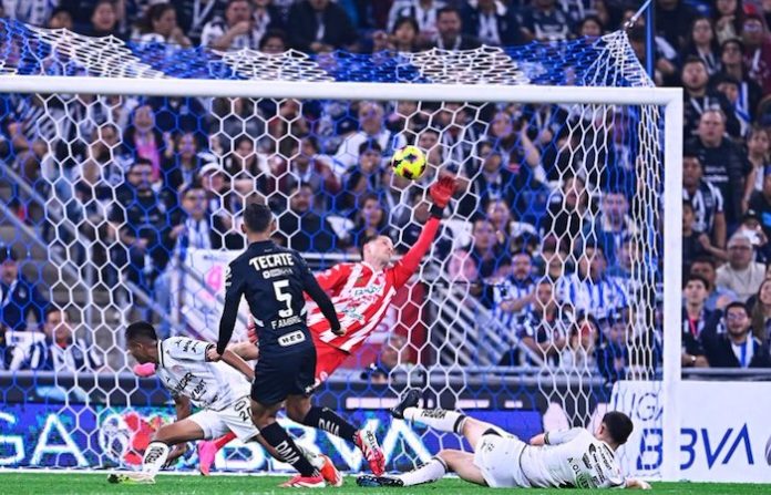 Monterrey se impone 1-0 ante Necaxa y suma 6 puntos en el Clausura 2025