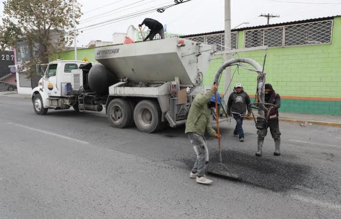 Escobedo avanza en la rehabilitación de avenidas para mejorar la movilidad urbana