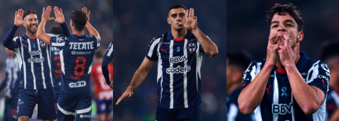 Rayados domina al San Luis con doblete de Berterame y debut de Sergio Ramos