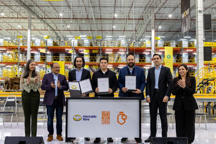 Mercado Libre anuncia expansión en la entidad y firma convenio con el programa Hecho en Nuevo León