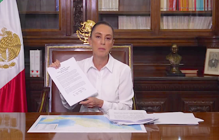 Video: Sheinbaum advierte a Trump tras ataque arancelario a México: “La soberanía no se negocia”
