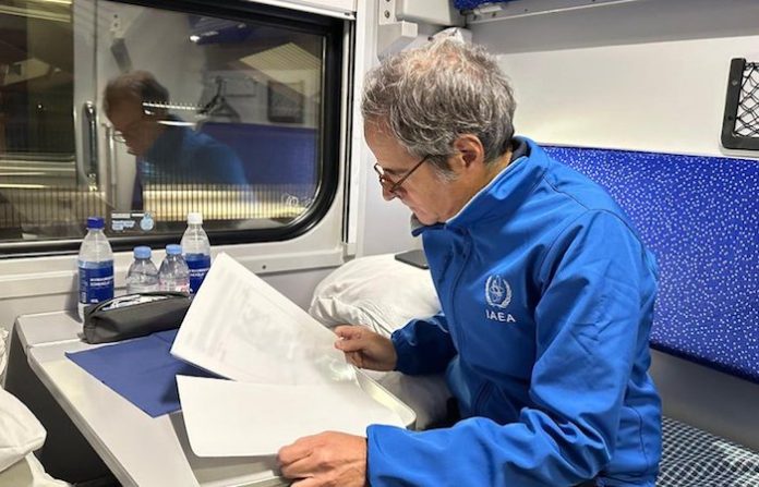 El director general del OIEA viaja el martes a Kiev para celebrar reuniones de alto nivel
